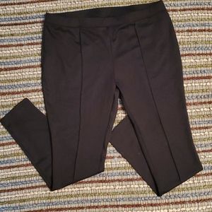 New, never worn Blk Ponte Pintuck Knit Pants - XL